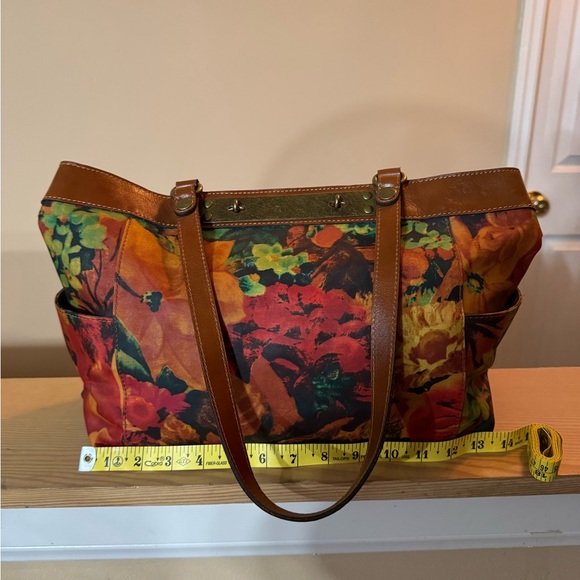 Patricia Nash Ria Patina Tote Spring Multi - Picture 1 of 11